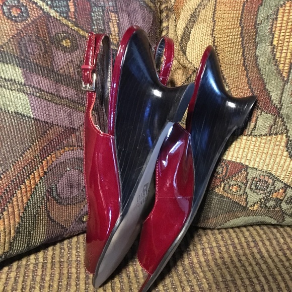 FRANCO SARTI Peep-Toe SlingBack Graduated Heel Sz8 - Picture 6 of 7